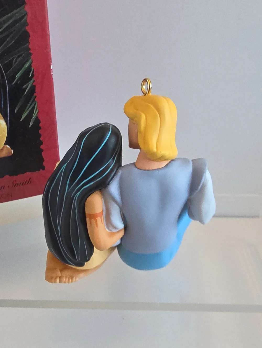 Vintage Hallmark Keepsake Pocahontas & Captain John Smith Christmas Ornament